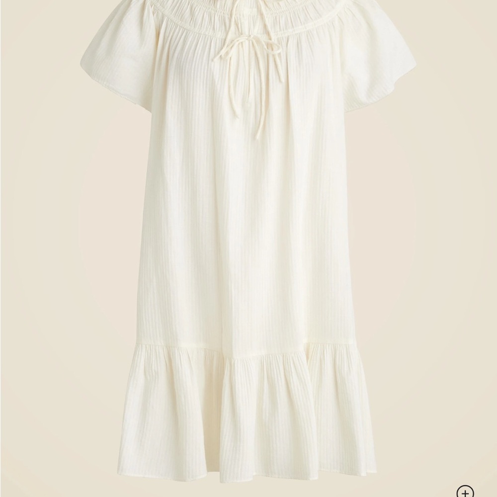 J.Crew Airy gauze babydoll dress size S NWOT